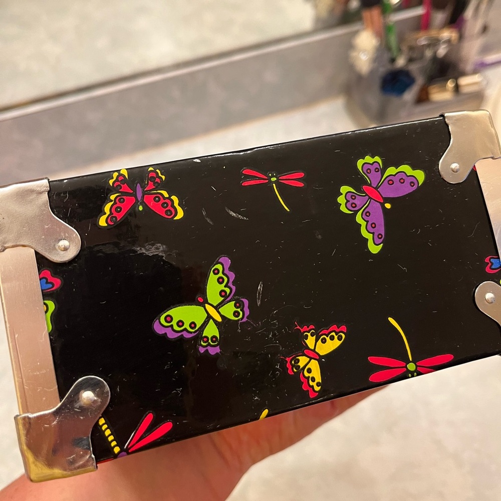 Vintage 90s Box Clutch or Purse - Picture 5 of 9